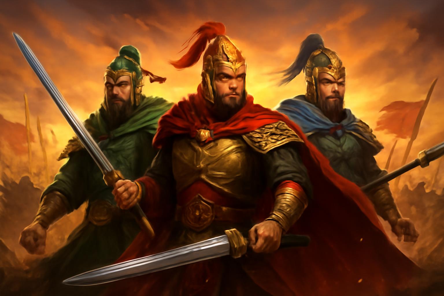 3 Kingdoms Battle of Red Cliffs Demo: War Theme and Symbol Checks