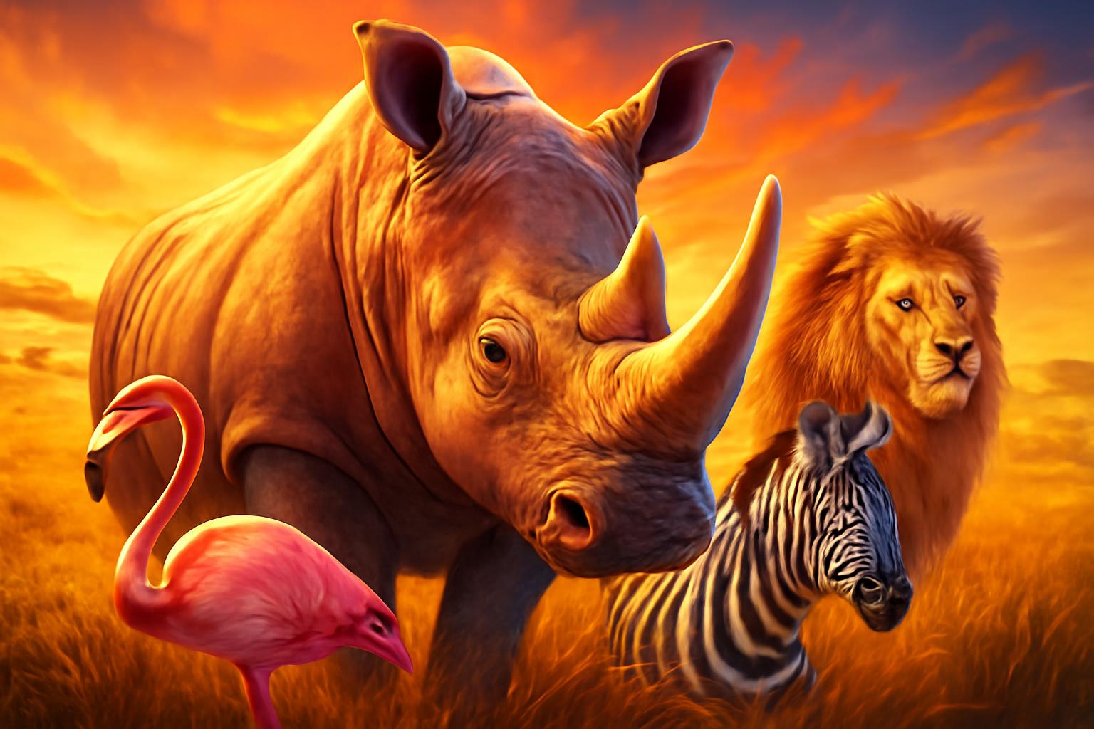 Great Rhino Slot Demo: Safari Theme and Feature Notes