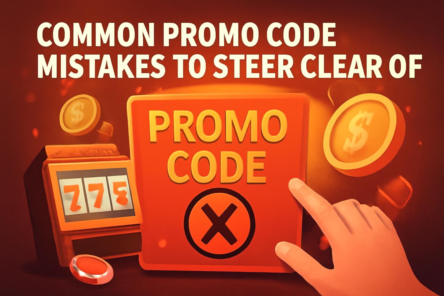 Common Promo Code Mistakes to Steer Clear Of