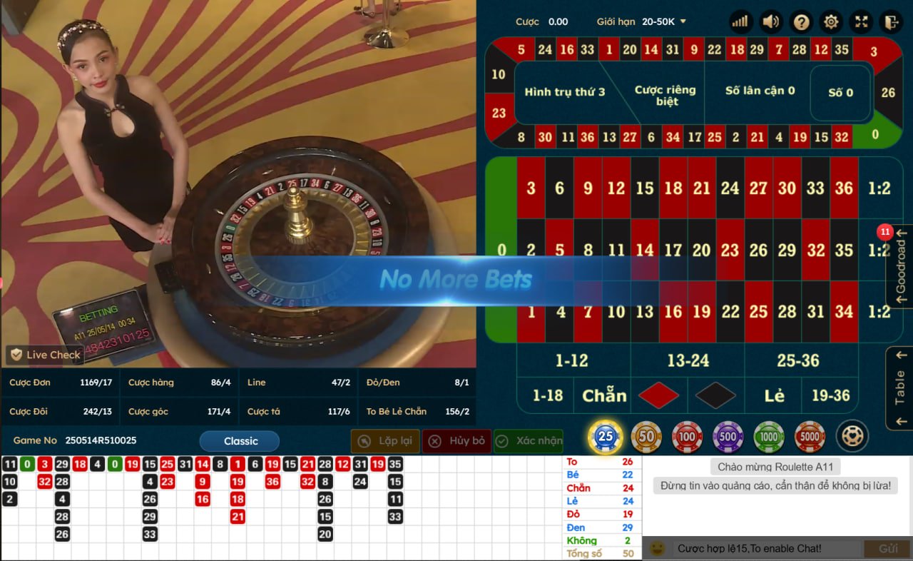 Live roulette wheel close-up during spin	