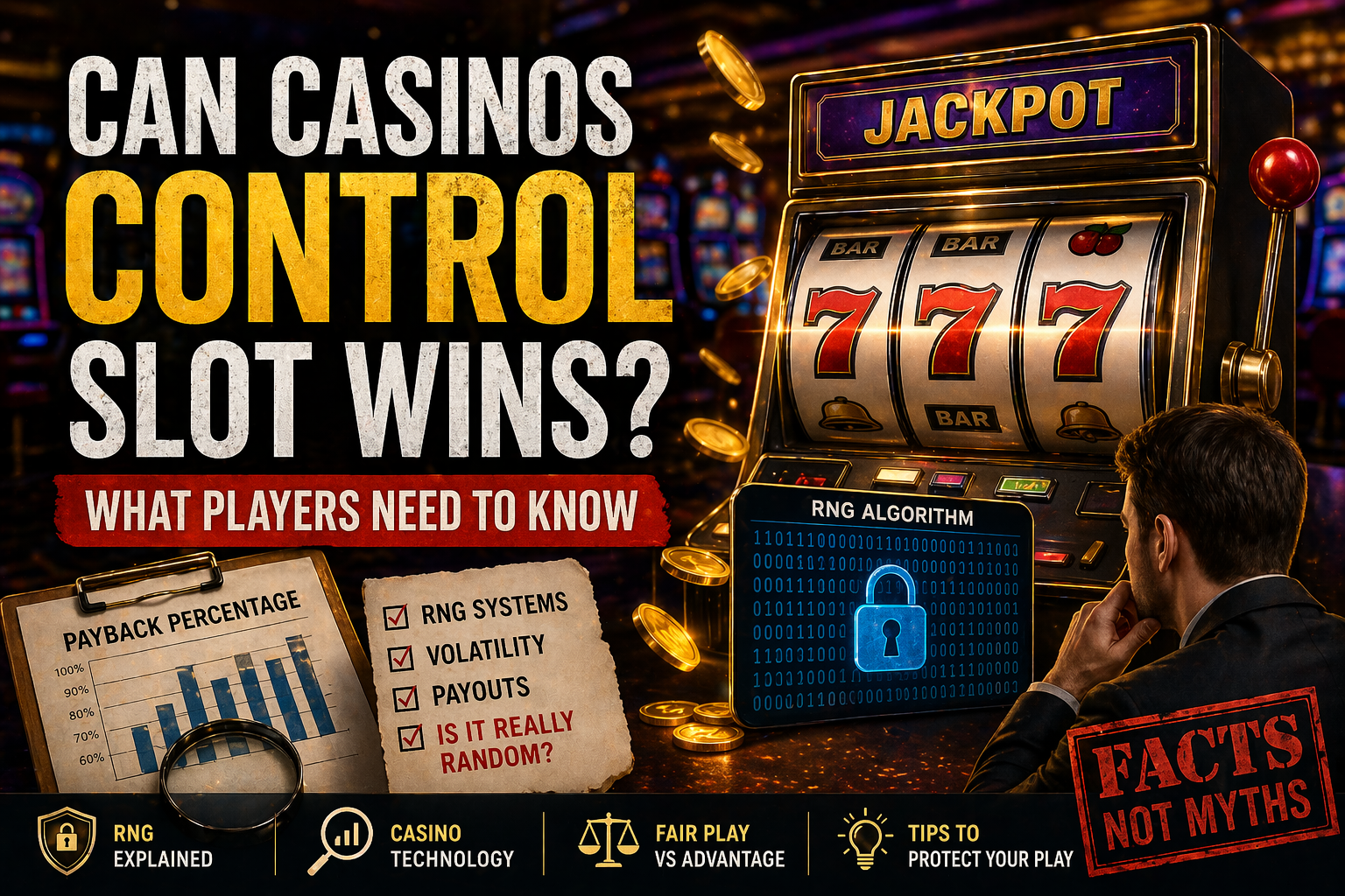 Can Casinos Control Slot Wins? What Players Need to Know