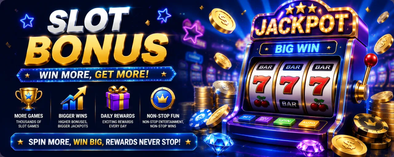 Slot Bonus on Bonus - Mega Win Bonus Boost